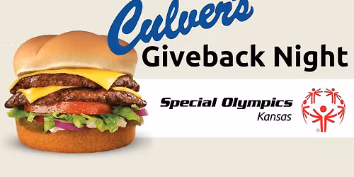 Culver\u2019s Give Back Night for Special Olympics Kansas