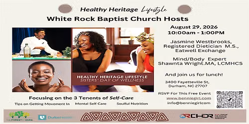 Healthy Heritage Lifestyle Sisters' Day of Wellness