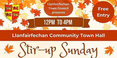 Llanfairfechan's November Market: Stir-up Sunday