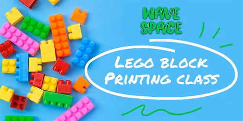 Kids Lego Block Printing Class