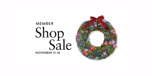 Winter Member Shop Sale