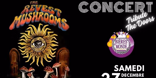 THE REVEST MUSHROOMS Tribute THE DOORS en Concert @BDM
