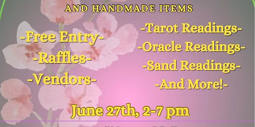 Enchanted Market : Pop-Up Market for Witchy and Handmade Items