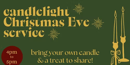 Candlelight Christmas Eve Service