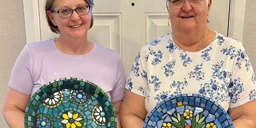 Mosaic Birdbath Class