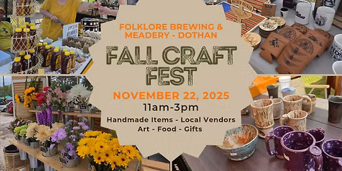 Fall Craft Fest at Folklore Brewing