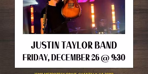 Crossroads Live Presents: Justin Taylor