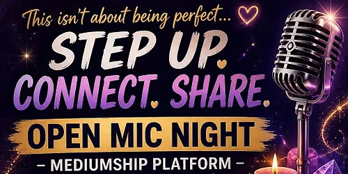 Mediumship Open Mic Night