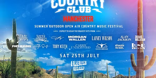 Summer Outdoor Open Air Country Music Festival comes to Manchester