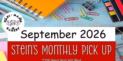 Stein's Monthly Pick Up - SEPTEMBER