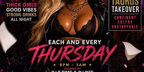 LADIES LOVE NAPKINS: TAURUS SEASON \u2649 THURSDAYS AT CRU WYNWOOD