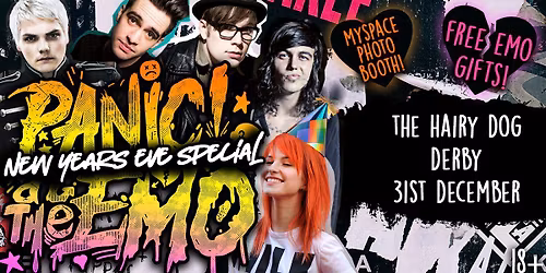  Panic At The Emo: New Years Eve Special Clubnight at The Hairy Dog, Derby