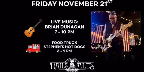 Live Music: Brian Dunagan + Stephen's Hot Dogs Food Truck