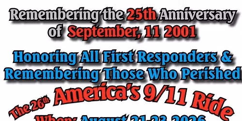 America's 9\/11 25th Anniversary Ride