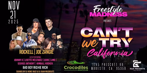Can't We Try Tour California