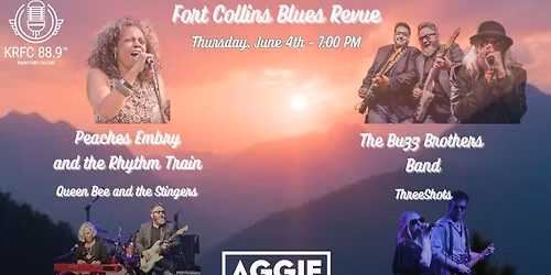 Fort Collins Blues Revue | Aggie Theatre | Presented by KRFC FM