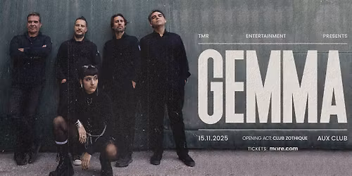 GEMMA (GR) LIVE IN ATHENS - 15.11 - AUX CLUB