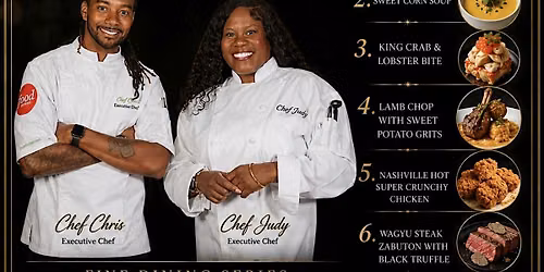 7 Course Tasting Dinner w\/ Chef Judy & Chef Chris