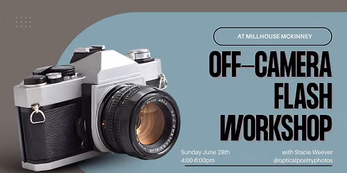 Off-Camera Flash Photography Workshop with Stacie Weever