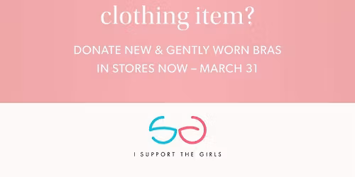 Maurices 4th Annual Bra Donation 