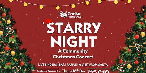 \ud83c\udf84 Starry Night: A Christmas Community Concert \u2728