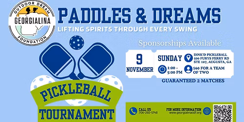 Paddles & Dreams - Pickleball Tournament