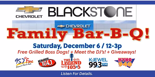 One Putt Broadcasting Family BBQ @ Blackstone Chevrolet's Mega Used Car Center