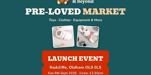 Pre-loved event for baby & children\u2019s clothes, toys, prams, equipment and much more