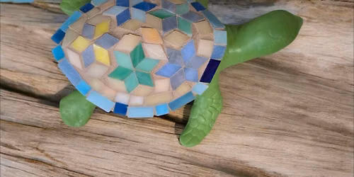 DIY Workshop: Create a Mosaic Ceramic Garden Art Turtle - August 5th (6:30pm-8:30pm)