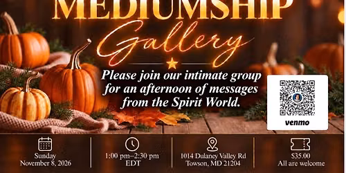 An Afternoon of Mediumship 