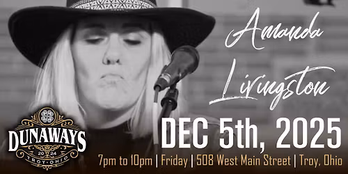 LIVE MUSIC w/ Amanda Livingston