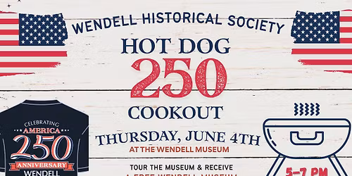 Hotdog 250 Cookout