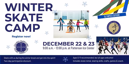 Winter Break Skate Camp: Winter Olympics Edition
