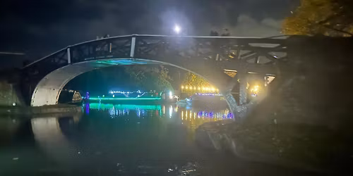 Christmas light up boat rally