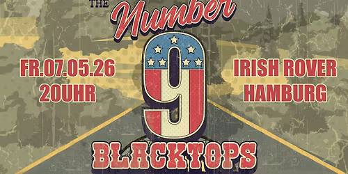  Number 9 Blacktops (USA) at the Irish Rover, Hamburg, Germany