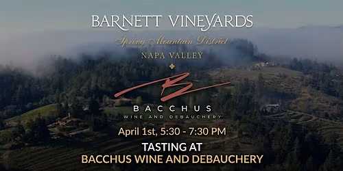 Barnett Vineyards at Bacchus Wine and Debauchery