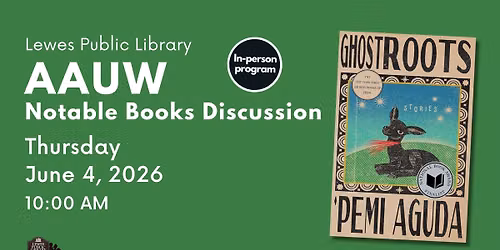 AAUW Book Discussion | Ghostroots
