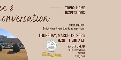 Coffee & Conversation \u2014 Topic: Home Inspections