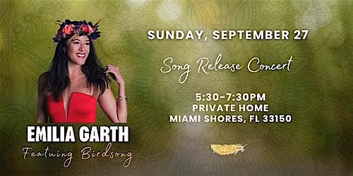 Emilia Garth Song Release Concert