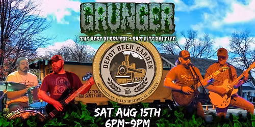 GRUNGER at The Original Depot Beer Garden