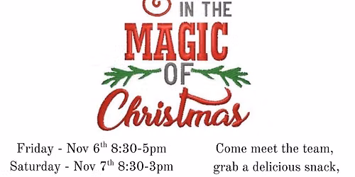 Christmas Open House!