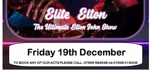 Elton John's Tribute Christmas Cabaret