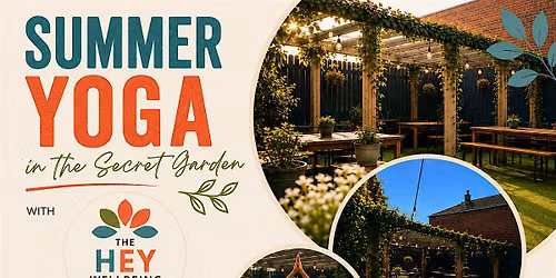 Summer Yoga in the Secret Garden