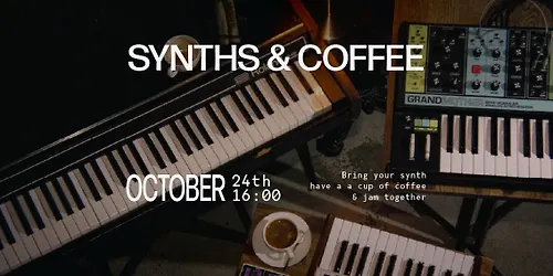 Synths & Coffee Backstage Cafe