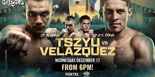 NO LIMIT Presents TSZYU VS VELAZQUEZ!