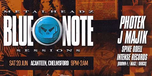 METALHEADZ BLUE NOTE SESSIONS - PHOTEK & J MAJIK