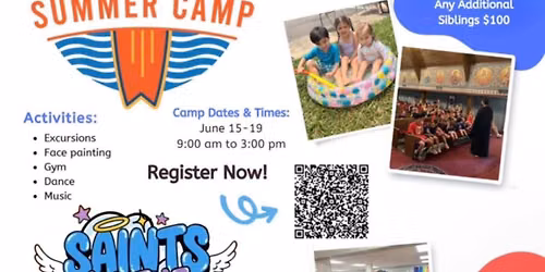 Saints in the Making Summer Camp 2026