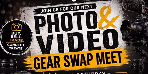 Photo - Video Gear Swamp Meet - Hosted by Scott Foley Photography Studio
