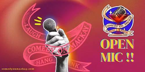 Tuesday Night English Stand-Up Comedy Open Mic | Comedy on Mackay