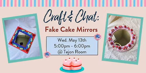 Craft & Chat: Fake Cake Mirrors